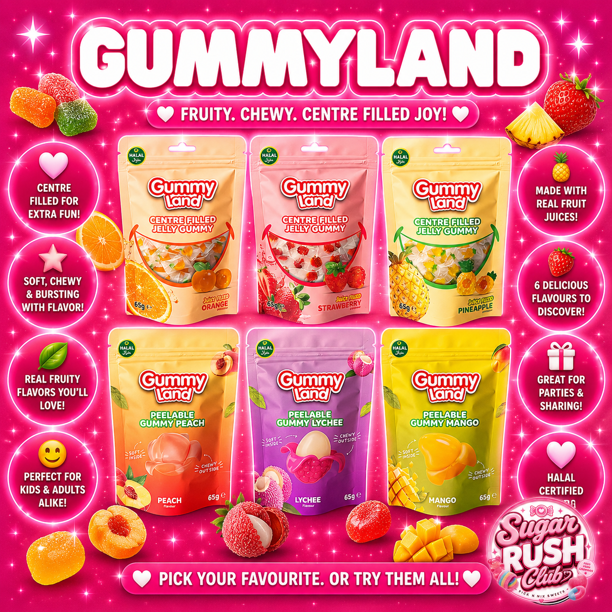 Gummyland Peelables