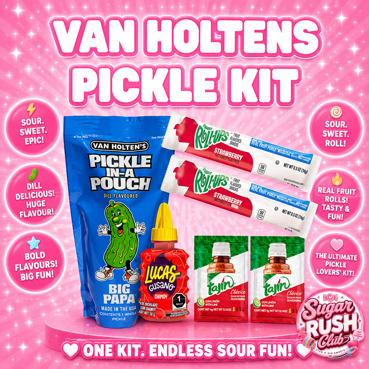 Van Holten's Lucas Chamoy Pickle Kit