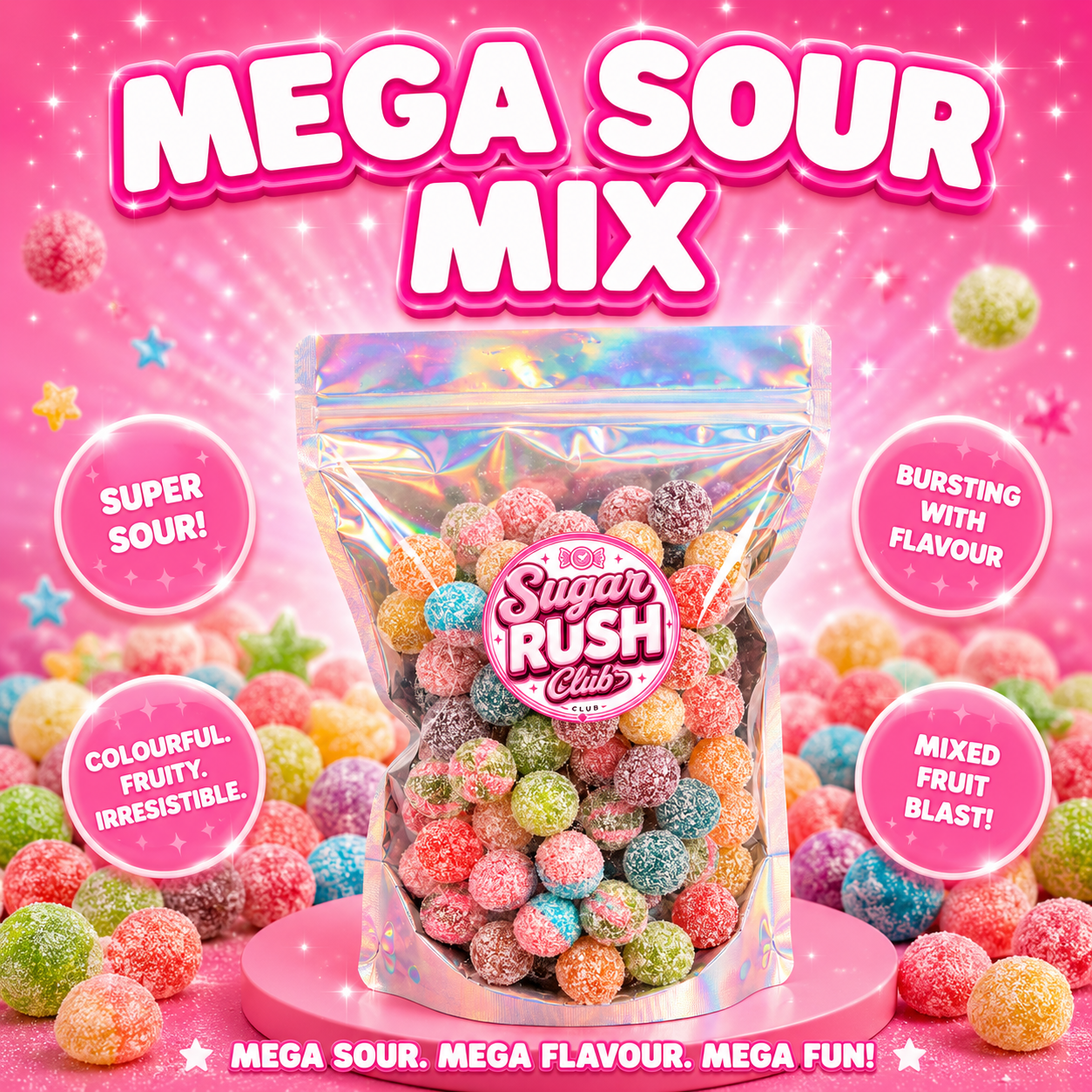 Mega Sour Mix – The Extreme Sour Challenge!